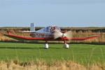 G-ATJN @ X4NC - North Coates Brass Monkey fly in - by Chris Hall