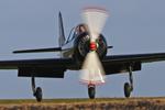 G-ZBEN @ X4NC - North Coates Brass Monkey fly in - by Chris Hall