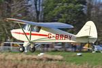 G-BRPY @ X4NC - North Coates Brass Monkey fly in - by Chris Hall