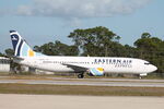 N808TJ @ KRSW - Eastern Air Express Flight 2160 taxis to the gate at Southwest Florida International Airport following flight from Abel Santamaria Airport