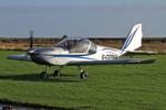 G-CDNG @ X4NC - North Coates Brass Monkey fly in - by Chris Hall