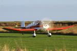 G-BVEH @ X4NC - North Coates Brass Monkey fly in - by Chris Hall