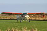 G-BRPY @ X4NC - North Coates Brass Monkey fly in - by Chris Hall