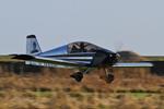 G-HELL @ X4NC - North Coates Brass Monkey fly in - by Chris Hall