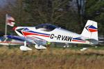 G-RVAW @ X4NC - North Coates Brass Monkey fly in - by Chris Hall