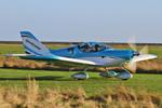 G-TEZZ @ X4NC - North Coates Brass Monkey fly in - by Chris Hall