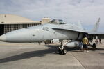 164218 @ KMCF - US Navy F/A-18 Hornet from Strike Fighter Squadron 131 at Naval Air Station Oceana on display at MacDill Air Fest - by Suncoast Spotter