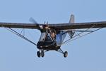 G-ORUG @ X4NC - North Coates Brass Monkey fly in - by Chris Hall