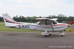 G-RJCC @ EGSX - Air Britain fly in, North Weald - by Chris Hall