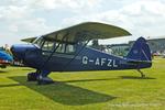 G-AFZL @ EGSX - Air Britain fly in, North Weald - by Chris Hall