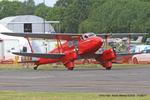 G-AEDU @ EGSX - Air Britain fly in, North Weald - by Chris Hall