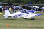 G-CDMN @ EGSX - Air Britain fly in, North Weald - by Chris Hall