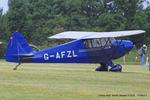 G-AFZL @ EGSX - Air Britain fly in, North Weald - by Chris Hall