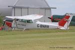 G-BNRR @ EGSX - Air Britain fly in, North Weald - by Chris Hall