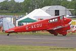 G-AEDU @ EGSX - Air Britain fly in, North Weald - by Chris Hall