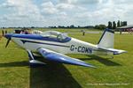 G-CDMN @ EGSX - Air Britain fly in, North Weald - by Chris Hall