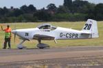 G-CSPR @ EGSX - Air Britain fly in, North Weald - by Chris Hall