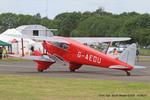 G-AEDU @ EGSX - Air Britain fly in, North Weald - by Chris Hall