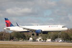 N517DN @ KRSW - Delta Flight 2474 arrives on Runway 6 at Southwest Florida International Airport following flight from Boston-Logan International Airport - by Suncoast Spotter