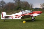 G-AZOU @ EGHP - Popham - by Chris Hall