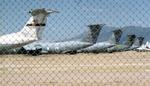 61-2776 @ KDMA - 61-2776 1963 Lockheed NC-141A Starlifter 65-0227 1966 Lockheed C-141B Starlifter USAF  Starlifters Davis Monthan 25.06.99 - by PhilR