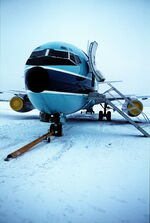 OY-APH @ CPH - Coppenhagen 13.1.1977 - by leo larsen