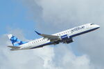 N317JB @ KSRQ - JetBlue Embraer 190 departing Runway 14 at Sarasota Bradenton International Airport