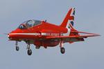 XX311 @ EGXW - Red Arrows at RAF Waddington - by Chris Hall