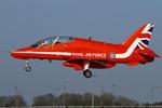 XX311 @ EGXW - Red Arrows at RAF Waddington - by Chris Hall