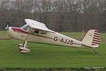 G-AJJS @ X4RF - Rectory Farm New Years Day fly in - by Chris Hall