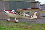 G-AJJS @ X4RF - Rectory Farm New Years Day fly in - by Chris Hall