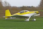 G-BZRV @ X4RF - Rectory Farm New Years Day fly in - by Chris Hall