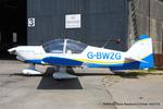 G-BWZG @ EGCJ - Sherburn in Elmet - by Chris Hall