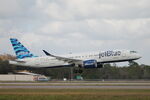 N3132J @ KRSW - JetBlue Flight 1529 arrives on Runway 6 at Southwest Florida International Airport following flight from John F Kennedy International Airport - by Suncoast Spotter