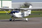 G-BAEO @ EGCJ - Sherburn in Elmet - by Chris Hall