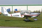 G-CCEM @ EGCJ - Sherburn in Elmet - by Chris Hall