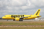 N925NK @ KRSW - Spirit Flight 1237 taxis at Southwest Florida International Airport prior to flight to Detroit Metro Airport - by Suncoast Spotter