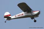 G-AKVM @ EGCJ - Sherburn in Elmet - by Chris Hall