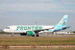 N341FR @ KRSW - Frontier Flight 1744 taxis at Southwest Florida International Airport prior to flight to Trenton-Mercer Airport - by Suncoast Spotter