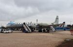 HA-MOA @ LHBP - Ilyushin Il-18V - by Mark Pasqualino