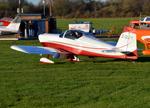 G-OLEW @ EGLM - Vans RV-7A at White Waltham. Ex C-FSIS. Now converted from Tri-cycle undercarriage to  Tail Wheel configuration.   - by moxy