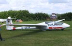 D-6654 @ EDLX - Schleicher ASK-21 at Wesel-Römerwardt airfield