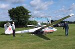 D-6654 @ EDLX - Schleicher ASK-21 at Wesel-Römerwardt airfield