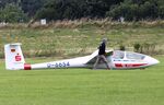 D-6654 @ EDLX - Schleicher ASK-21 at Wesel-Römerwardt airfield