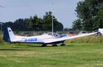 D-KBUB @ EDLX - Scheibe SF-25C Falke 2000 with tricycle landing gear at Wesel-Römerwardt airfield