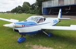 D-KBUB @ EDLX - Scheibe SF-25C Falke 2000 with tricycle landing gear at Wesel-Römerwardt airfield - by Ingo Warnecke
