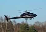 G-OFZY @ EGLK - Eurocopter AS-355N Ecureuil 2 at Blackbushe. - by moxy