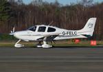 G-FELC @ EGLK - Cirrus SR22 at Blackbushe. Ex I-FELC