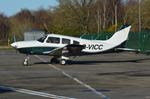 G-VICC @ EGLK - Piper PA-28-161 Cherokee Warrior II at Blackbushe. - by moxy