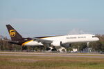 N426UP @ KRSW - UPS Flight 1316 arrives on Runway 6 at Southwest Florida International Airport following flight from Miami International Airport - by Suncoast Spotter